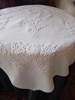 Kalotaszeg embroidered tablecloth, 82x82
