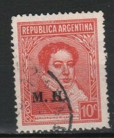 Argentina 0558 Mi Minisztériumi hivatalos 411 I  III B       1,30 Euró