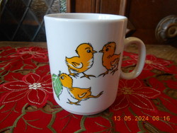 Zsolnay chick mug for children