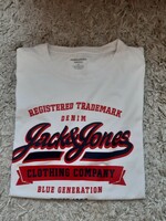 Jack & jones white men's t-shirt size xl