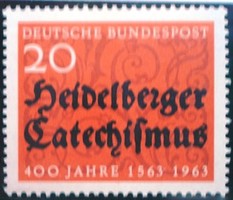 N396 / Germany 1963 the Heidelberg Catechism stamp postage stamp