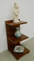 Restored art deco / bauhaus standing shelf, pedestal