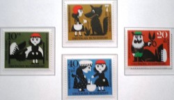 N340-3 / Germany 1960 people's welfare : grimm tales ii. Postage stamp