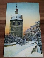 Antique postcard, graz, glockenturm am schlossberg, postal clean