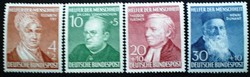 N156-9 / Germany 1952 public welfare : helpers of humanity iii. Postage stamp