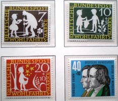 N322-5 / Germany 1959 People's welfare: Grimm tales i. Postage stamp