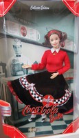 Vintage coca cola barbie doll