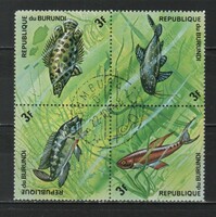 Burundi 0179 Mi 1042-1045      1,20 Euró