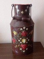 Hand-painted water jug for decoration, 36 cm