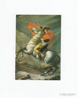 Napoleon artistic postcard postage stamp