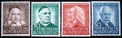 N173-6 / Germany 1953 people's welfare : helpers of humanity stamp series postal clerk