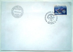F4488 / 1999 Magyarország a NATO tagja bélyeg FDC-n