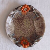 Large unique ceramic serving bowl, center of the table, 32 cm