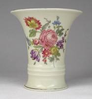 1R885 old butter colored rosenthal porcelain vase 10 cm