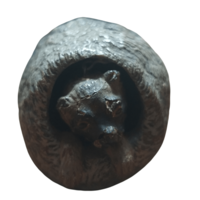 Vienna bronze bear m01588