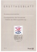 ETB 0082 Bundes 1789 ETB 13-1995     1,10 Euró