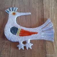 Retro ceramic bird wall decoration