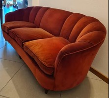 Designer, Italian couch, sofa 1950'! Mid-century, vintage, retro..