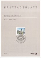 ETB 0072 Bundes 1772  ETB 1-1995   0,80 Euró