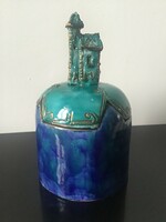 Mihály ceramic container 25cm.