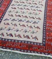 Iráni , szumák , kilim szőnyeg 90 x 260 cm