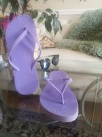 39-es lila strandpapucs, flip-flop