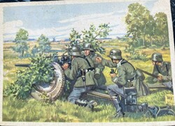 II .világháborús Wehrmacht képeslap
