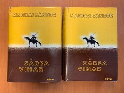 1934-Sándor Révai-Makkai: yellow storm i-ii.-Original finish in paper cover designed by Dessó