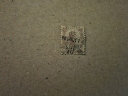 1900 5 crown turul stamp-o-