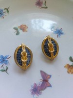 Vintage, sailing, nautical themed clip-on earrings 30 mm