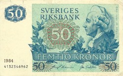 50 Kronor 1984 Sweden