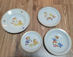 Zsolnay  /gránit gyerek tányérok