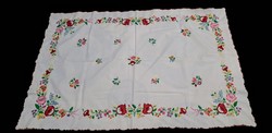Kalocsai embroidered tablecloth 136cmx90cm