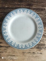 Cauldon antik tányér Hüttl Tivadar behozatali pecséttel