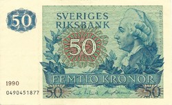 50 Kronor 1990 Sweden