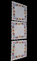 Kalocsai embroidered tablecloth 50x50 cm