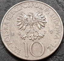 10 Zloti, Lengyelország, 1975.