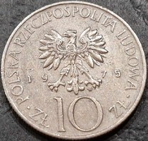 10 Zloty, Poland, 1975.