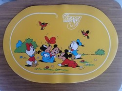 Disney babies plate coaster, plastic, mickey mouse, donald duck