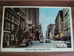 Régi képeslap, Amerika, Cleveland, Ohio