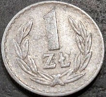 Lengyelország 1 Zloti, 1975.
