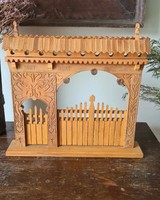 Székely gate model, decoration