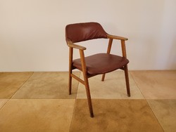 Retro fakarfás szék mid century Claus szék