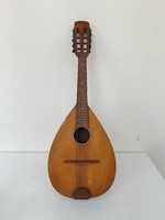 Antique plucked instrument mandolin 918 8652