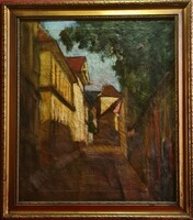 Gábor Döbrentey (1897 - 1990): street detail