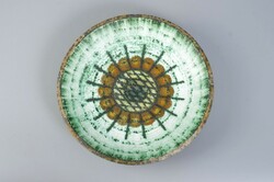Ágoston Simó samot ceramic decorative bowl