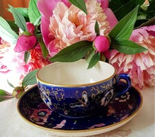 Antik Zsolnay teás csésze és csészealj