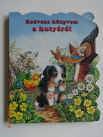 My favorite book about the dog - hardcover old storybook mag. With drawings by R. Mazal