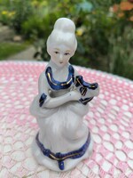 Porcelán női szobor  eladó!