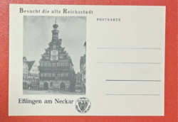 Picture postcard, Germany, postal clerk